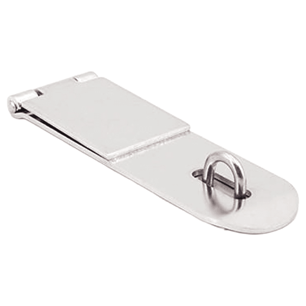 6" Hasp Weld-On, Electro Polished