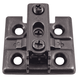 55mm J95 Mounting Plate, Black Nickel