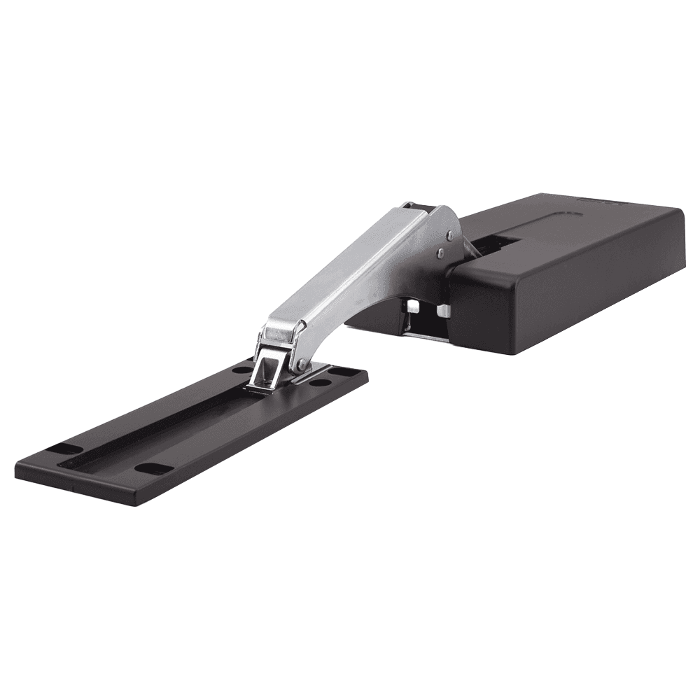 9-7/8" Heavy Duty Lift Assist Damper, Nickel Plating