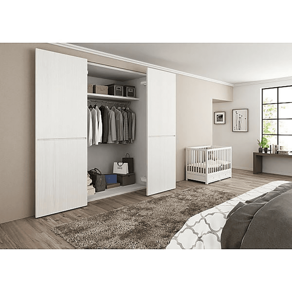 2096mm Lateral Door Opening System, White