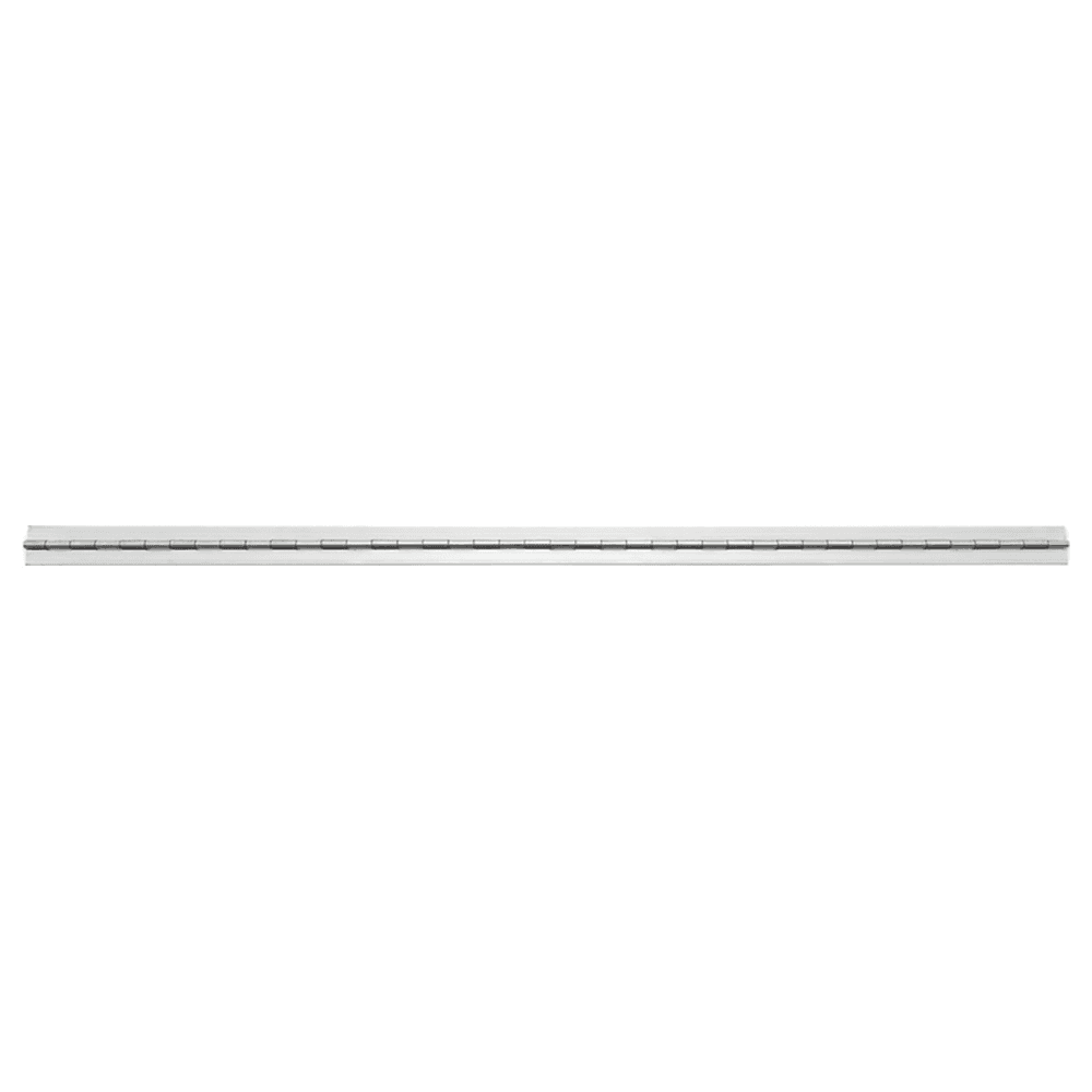 32mm x 850mm Weld-On Piano Hinge, Satin Stainless Steel (10/Box)