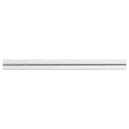 25mm x 300mm Weld-On Piano Hinge, Satin Stainless Steel (20/Box)