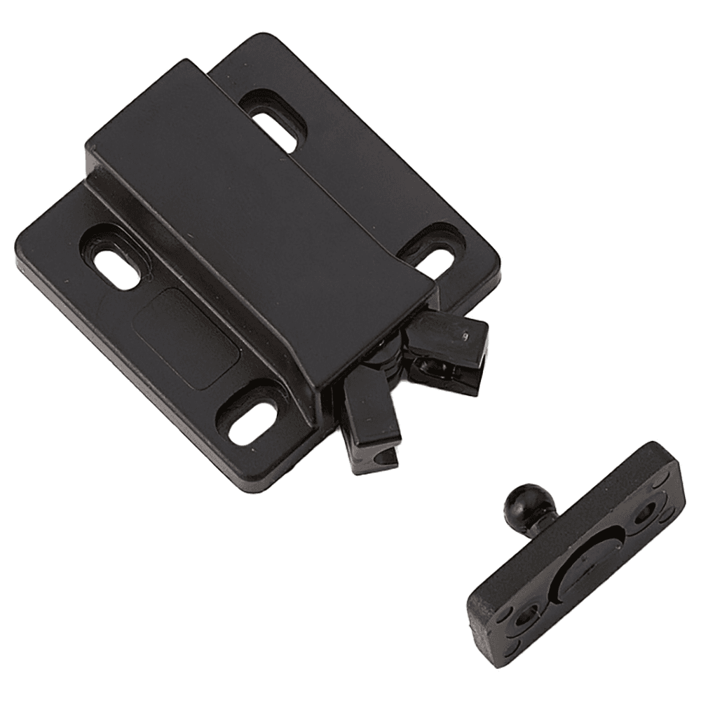 Non-Magnetic Touch Latch, Black
