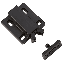 Non-Magnetic Touch Latch, Black