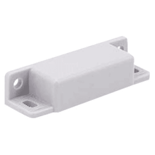63mm Sealed Magnetic Catch, Light Gray, 3.3lb. Magnetic Force