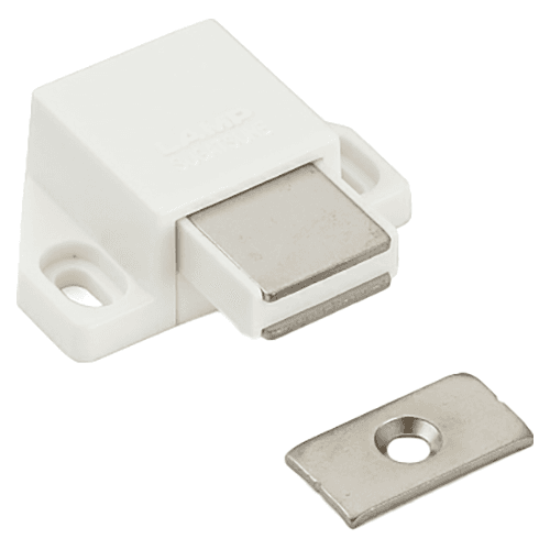 Single Magnetic Touch Latch, White