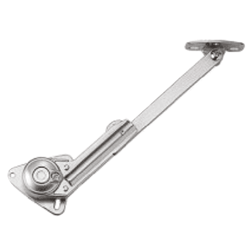 Left Hand Adjustable Soft-Down Lid Stay, Nickel-Plated 20/Box