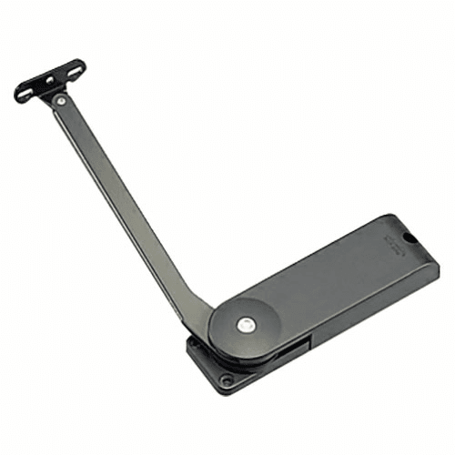 OV-EZ-3 Left Hand Lift Assist Mechanism for Over-The-Top Flipper Door, Black/Nickel