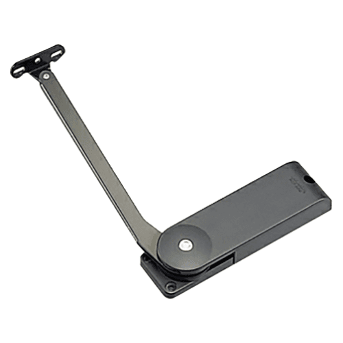 OV-EZ-7 Right Hand Lift Assist Mechanism for Over-The-Top Flipper Door, Black/Nickel