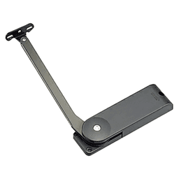 OV-EZ-7 Right Hand Lift Assist Mechanism for Over-The-Top Flipper Door, Black/Nickel
