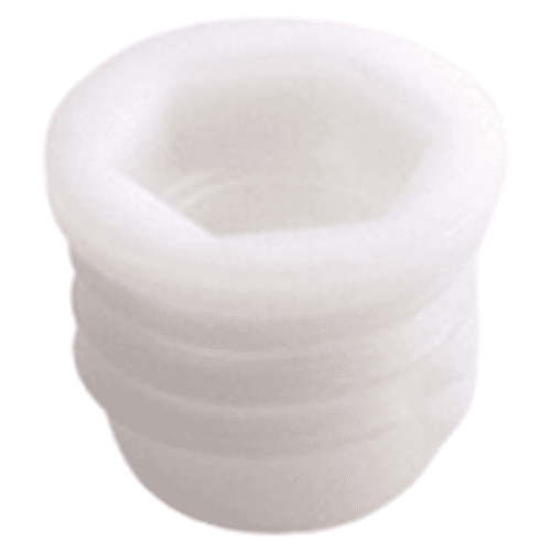 Self Tapping Female Panel Clip, White