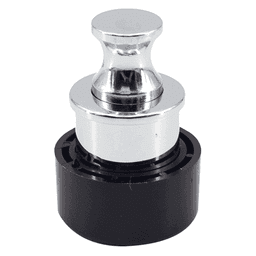31mm Push Knob, Chrome