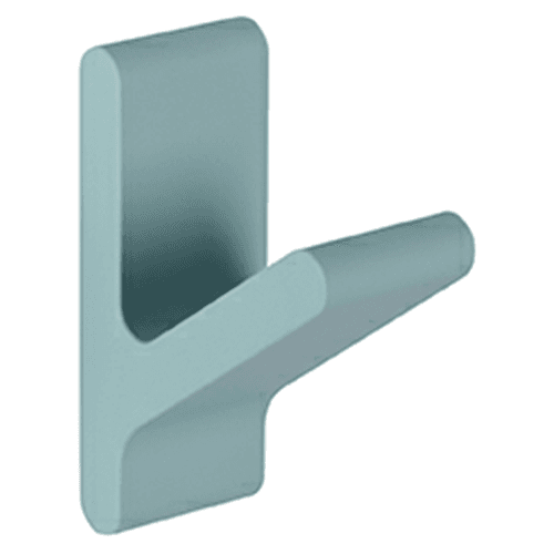 35.3mm Nordic Rubber Hook, Grayish Blue