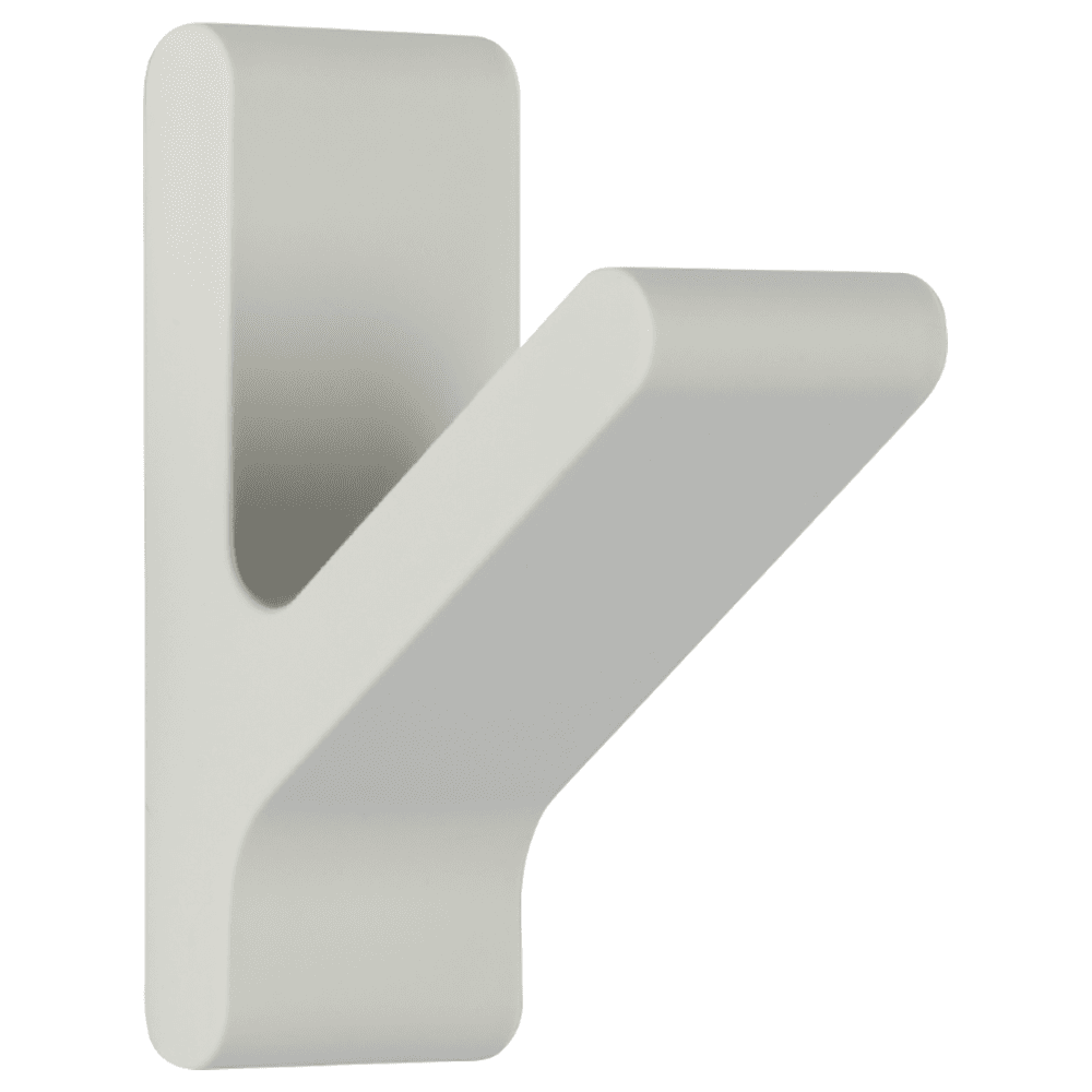 35.3mm Nordic Rubber Hook, White