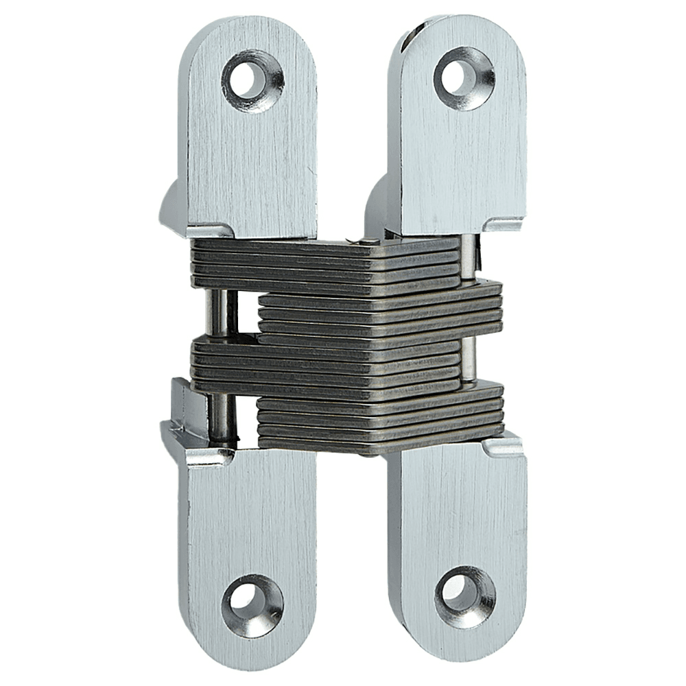 100mm Concealed Hinge, Satin Chrome