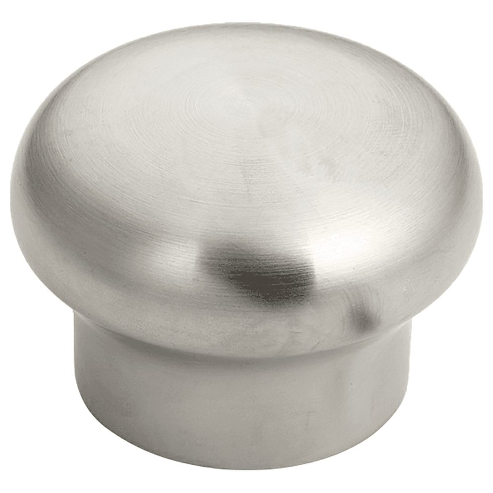 50mm Round Knob, Satin Stainless Steel