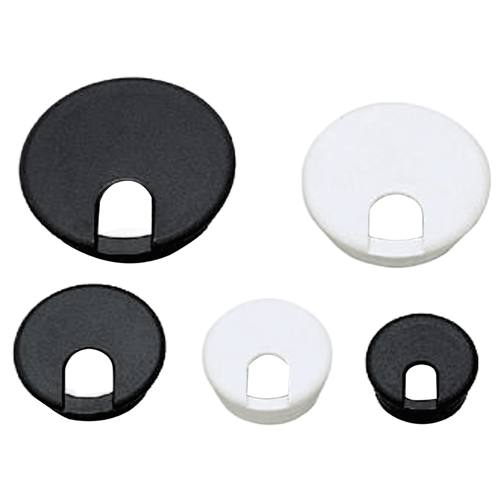 76.5mm Round Cable Grommet, Cream