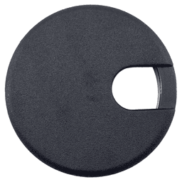 89.4mm Round Cable Grommet, Black