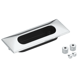 4-9/16" Flush Pull, Chrome