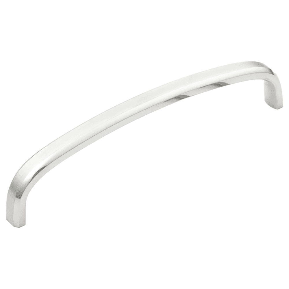128mm Handle Pull, Mirror/Satin Stainless Steel, 30mm Projection