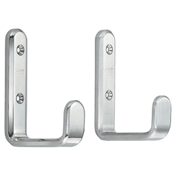 115mm Stainless Steel J-Hook, Mirror