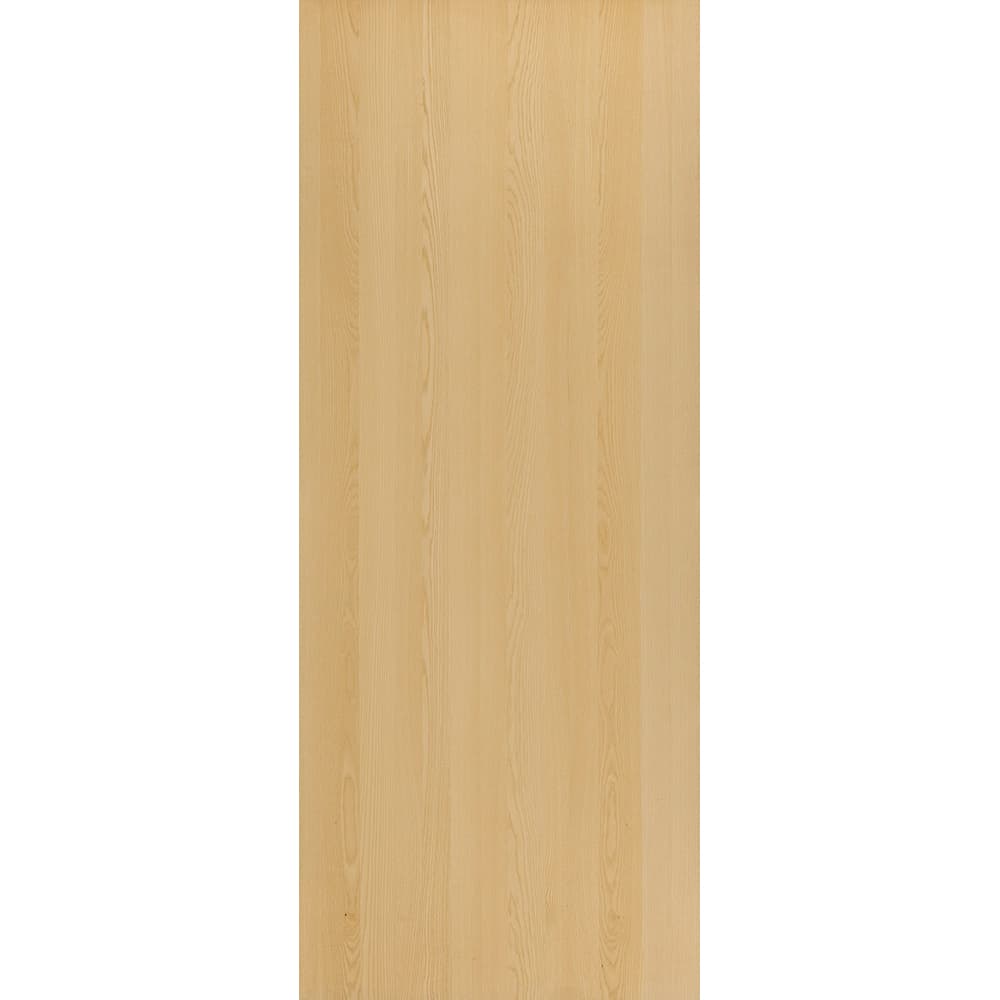 Wood Veneer Sheet, 19mm Thick 49" x 120", Natural Ash
