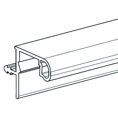 Gola 4.1m 1730 Upper Door Cabinet Channel Profile LED, Black Matte