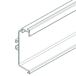 Gola 4.1m 8007 Horizontal C Channel Profile LED, Black Matte