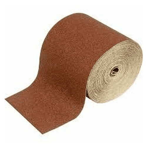 100 Grit Aluminum Oxide Premarked Abrasive Roll on X Weight Cloth