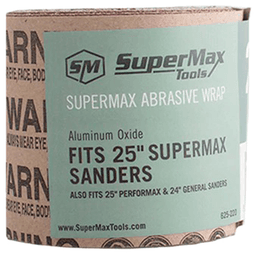 100 Grit Aluminum Oxide Abrasive Wrap for 25" Drum Sander