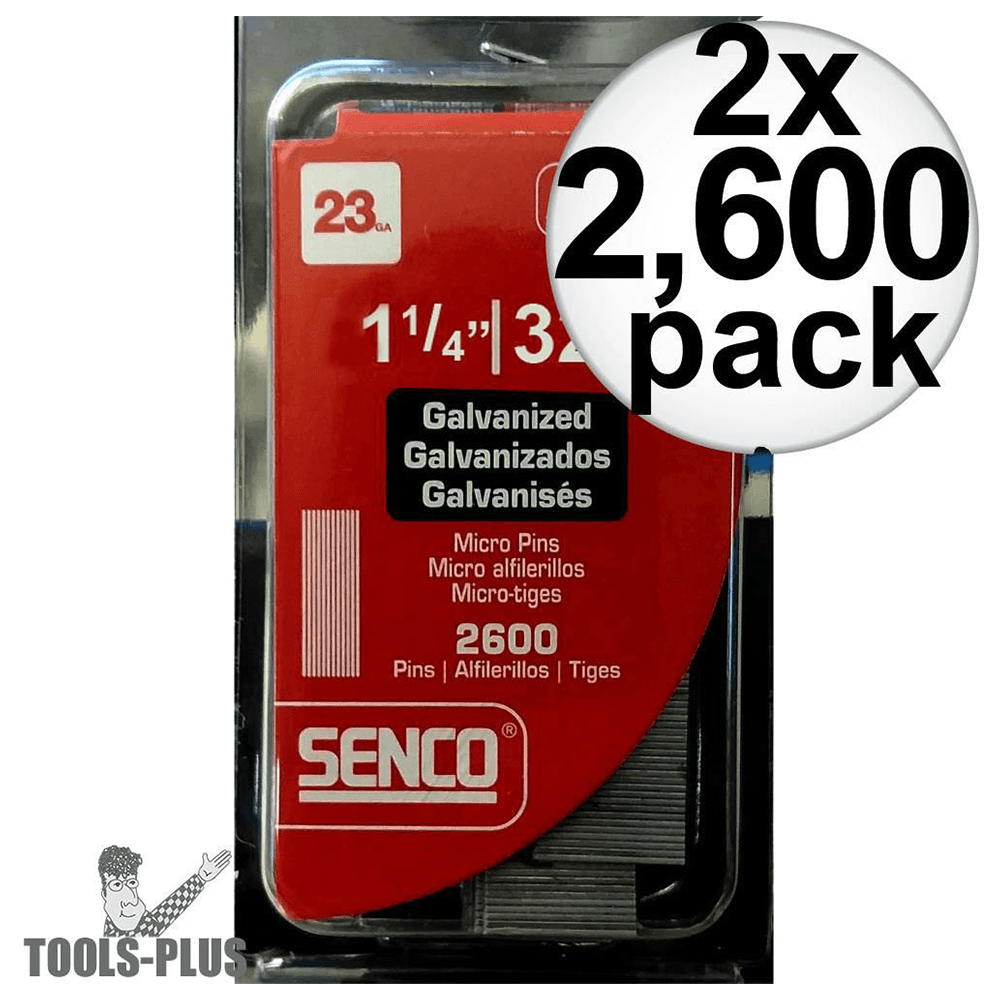 1-1/4" Straight Strip Micro Pin, 23 Gauge, Headless, Box of 2600