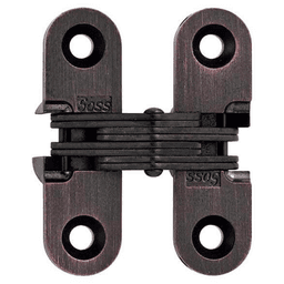 203 Invisible 180° Opening Hinge, Oil Rubbed Bronze Lacquered