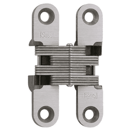 204SS Invisible 180° Opening Hinge, Satin Stainless Steel