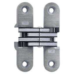 208 Invisible 180° Opening Hinge, Unplated