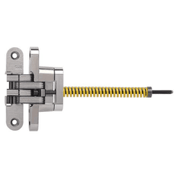 212IC Invisible 180° Opening Closer Hinge, Satin Nickel