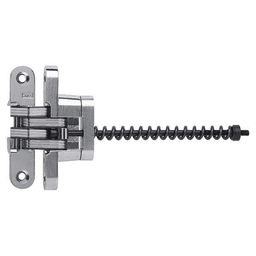 212IC Invisible 180° Opening Closer Hinge, Satin Chrome