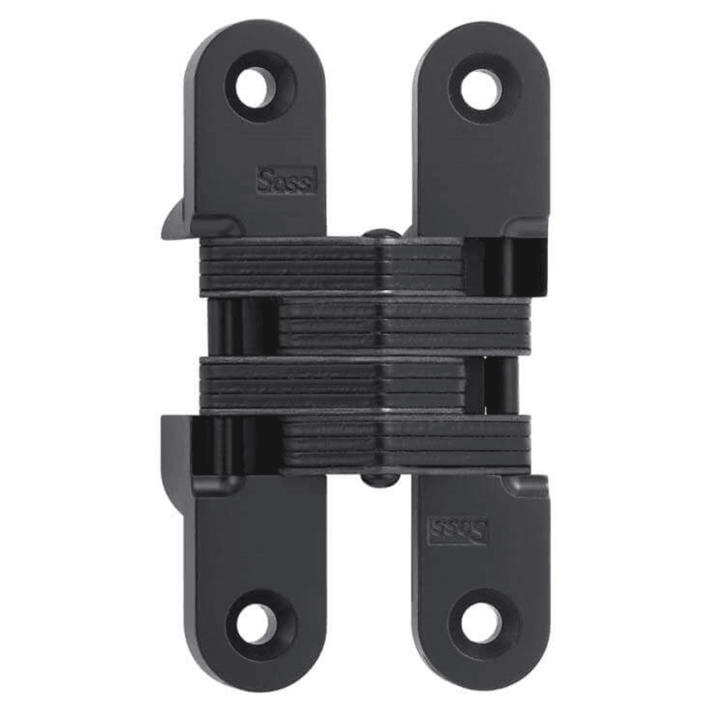212 Invisible 180° Opening Hinge, Black E-Coat