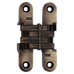 212 Invisible 180° Opening Hinge, Antique Brass