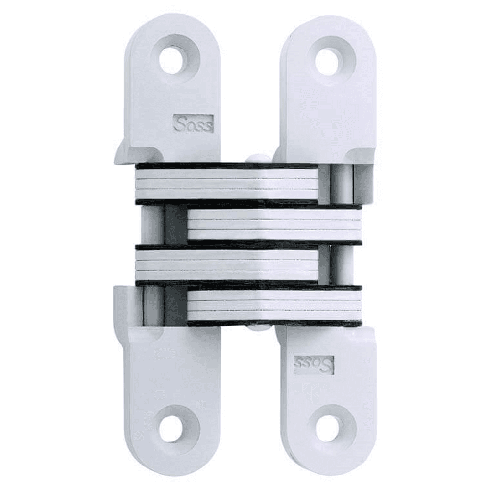 212 Invisible 180° Opening Hinge, White E-Coat