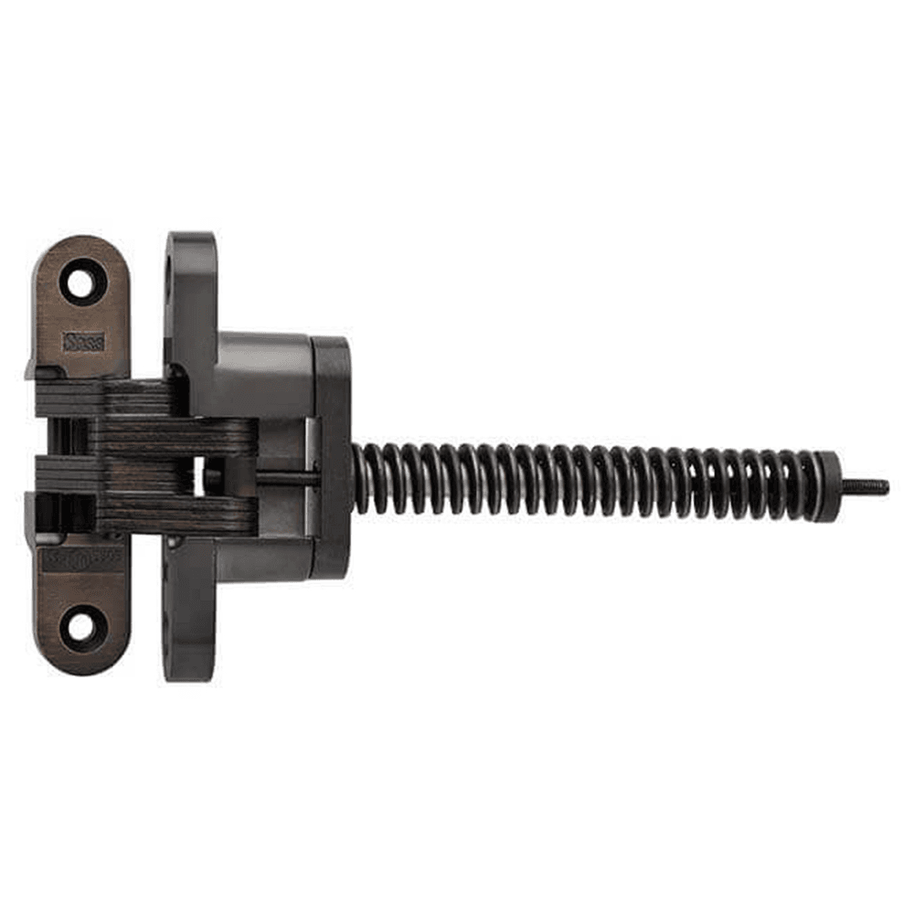 216IC Invisible 180° Opening Closer Hinge, Oil Rubbed Bronze Lacquered