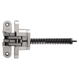 216IC Invisible 180° Opening Closer Hinge, Bright Nickel