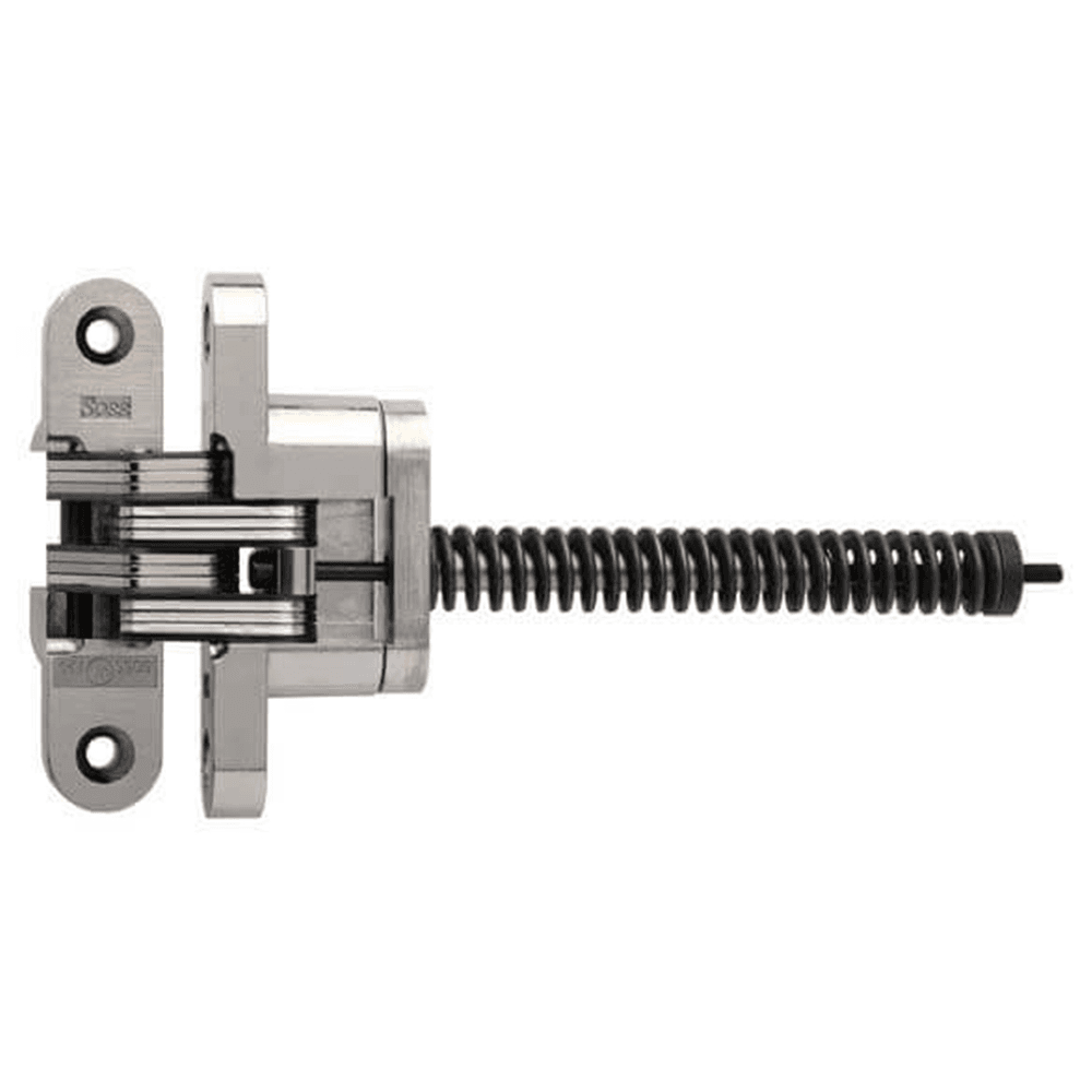 216IC Invisible 180° Opening Closer Hinge, Satin Nickel