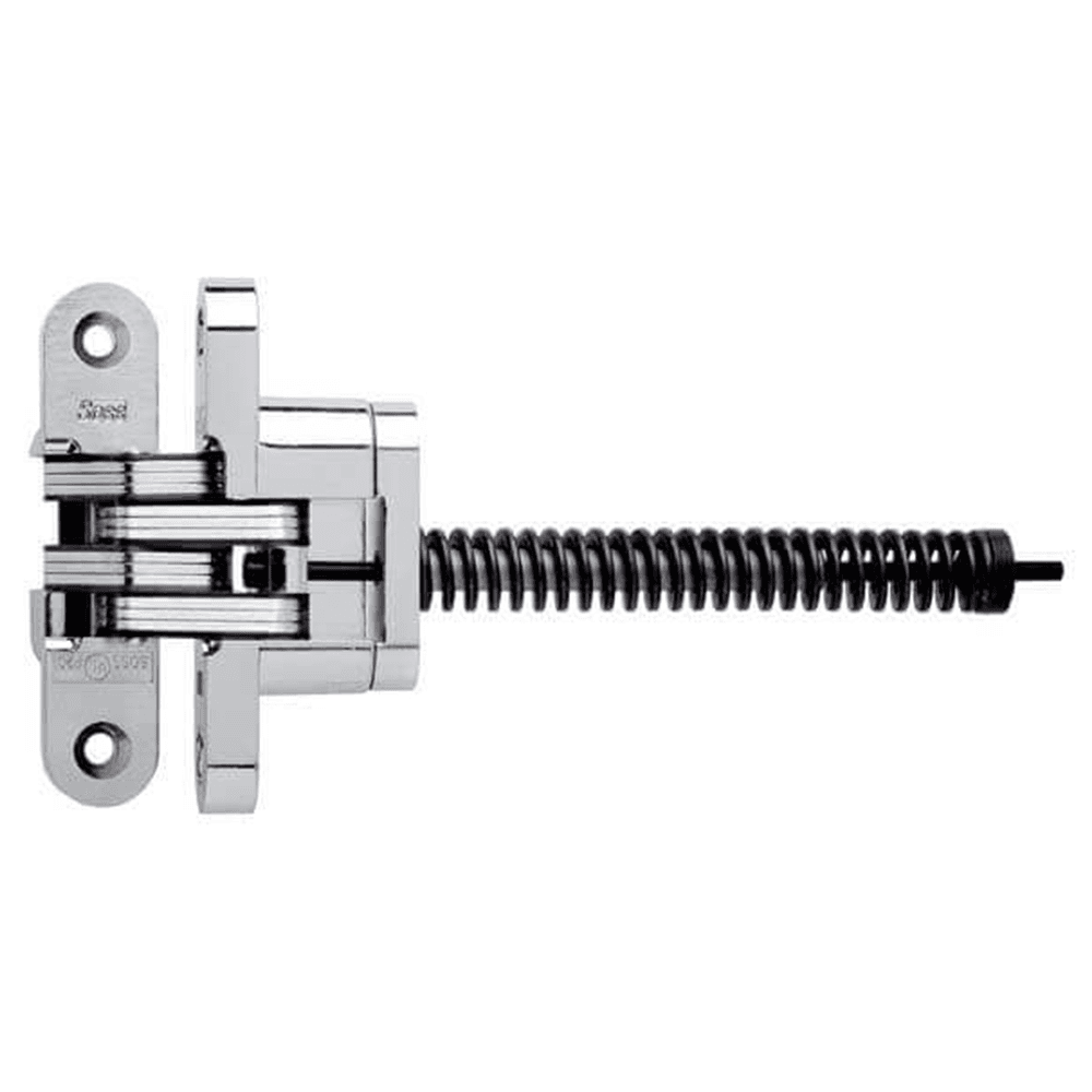 216IC Invisible 180° Opening Closer Hinge, Satin Chrome