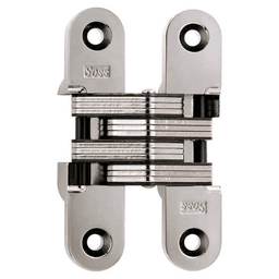 216 Invisible 180° Opening Hinge, Bright Nickel