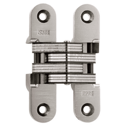 216 Invisible 180° Opening Hinge, Satin Nickel