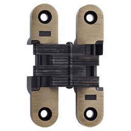 216 Invisible 180° Opening Hinge, Antique Brass