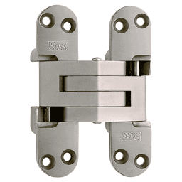 218H Invisible 180° Opening Hinge, Satin Nickel