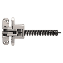 218IC Invisible 180° Opening Closer Hinge, Bright Nickel
