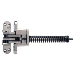218IC Invisible 180° Opening Closer Hinge, Satin Nickel