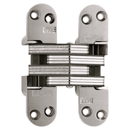 218 Invisible 180° Opening Hinge, Satin Nickel